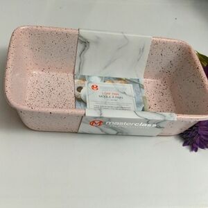 Masterclass Pink Loaf Pan 9" Speckled
